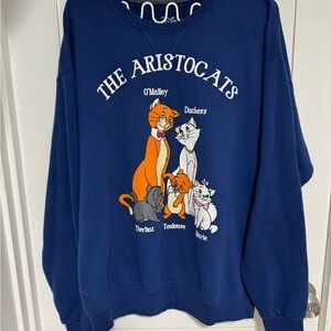 Disney Blue Aristocats Sweatshirt